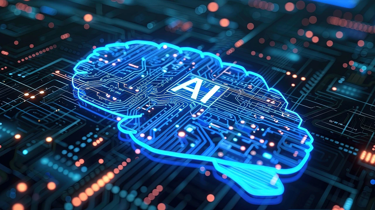 Forecasting dashboard produced by a machine learning model