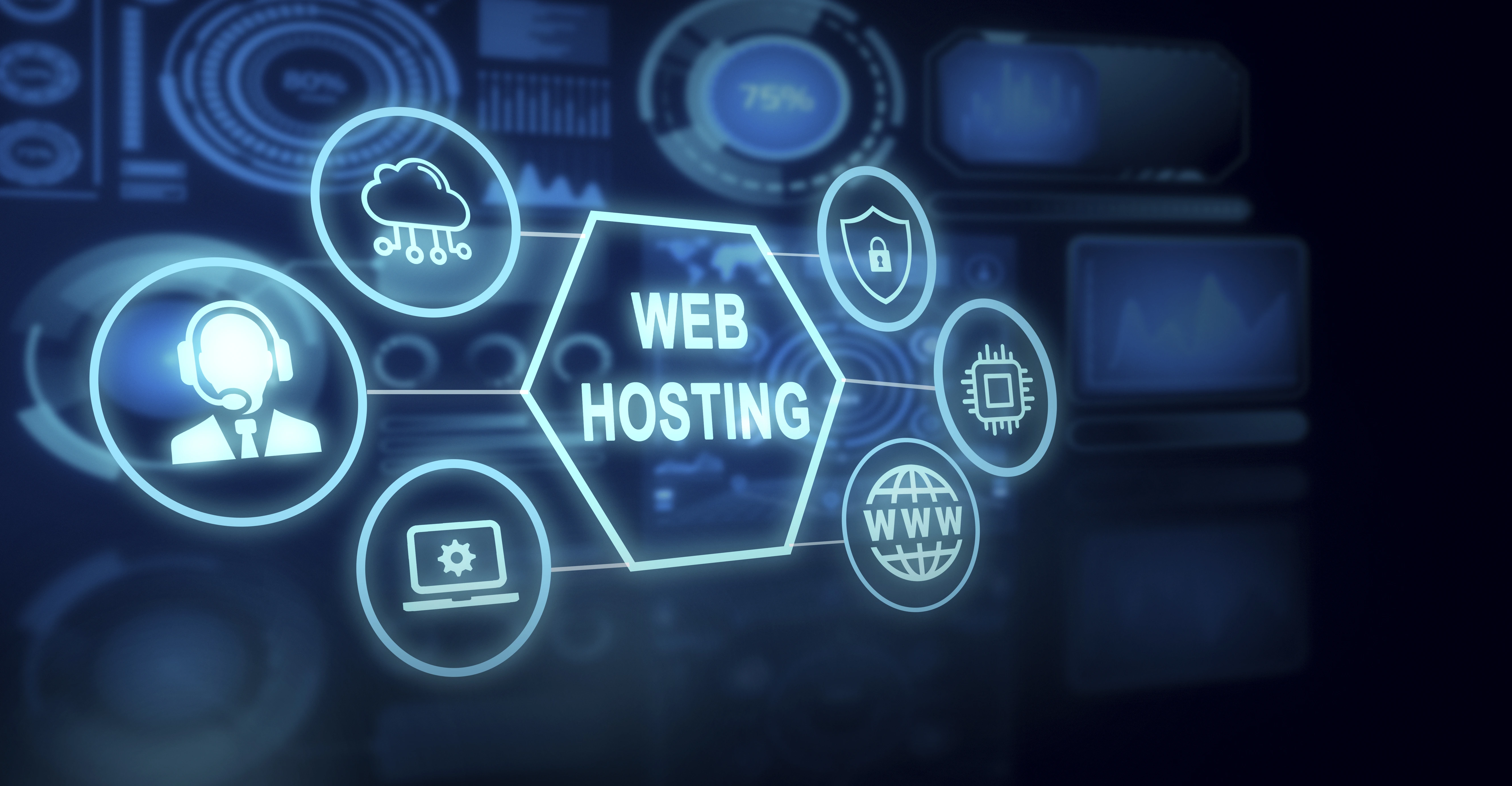 Interface connecting business systems through an assistant panel